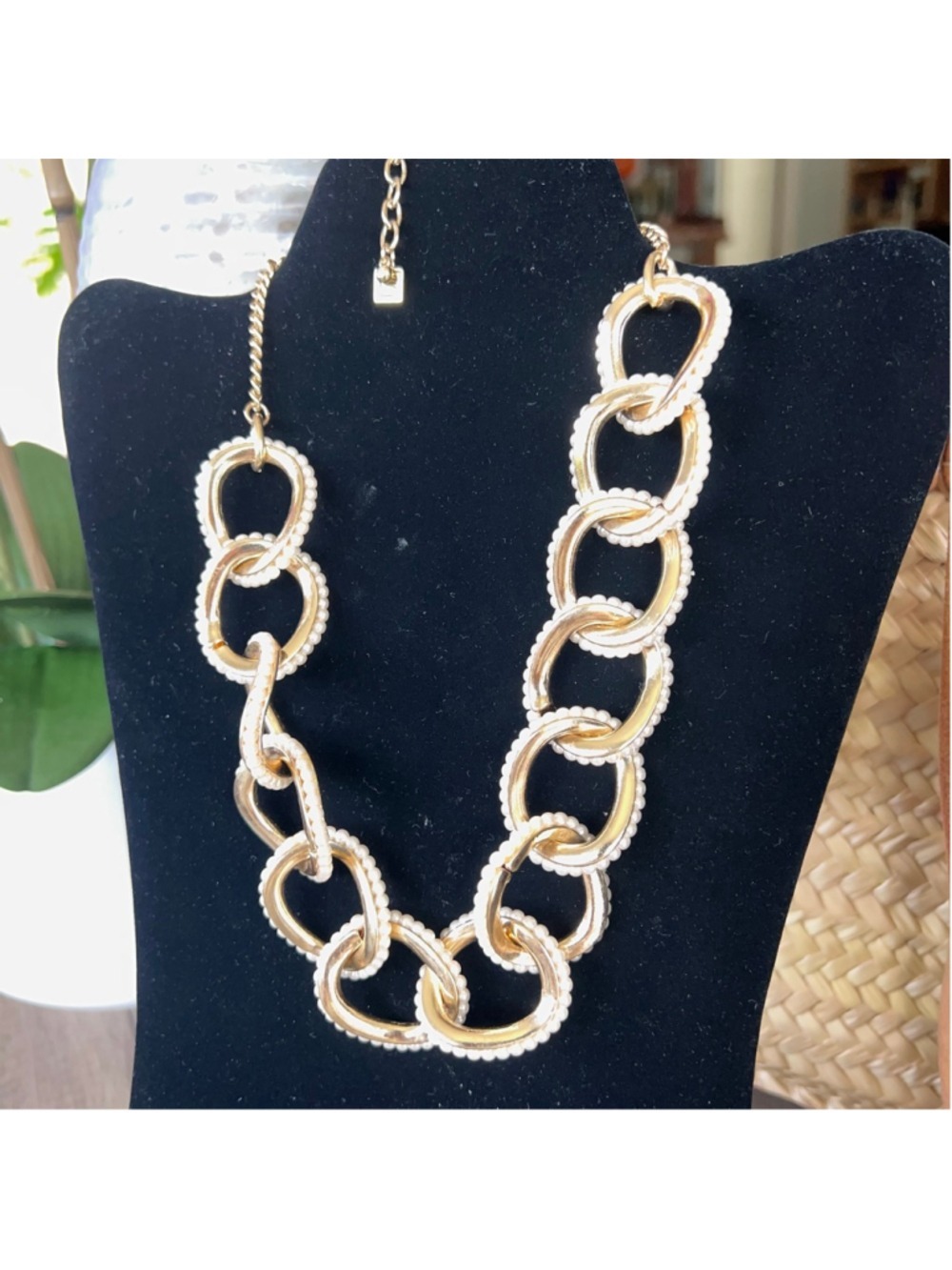 laundry chunky gold chain necklace